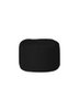 Atelier Del Sofa Square Pouf - Black